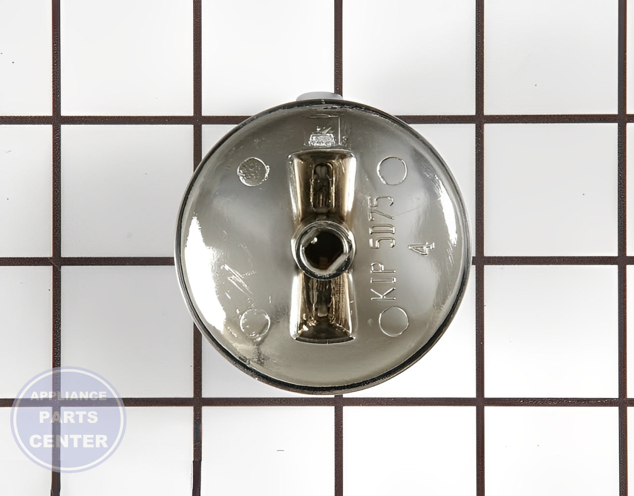 WHIRLPOOL BURNER KNOB WP74010839 - Side view with durable design
