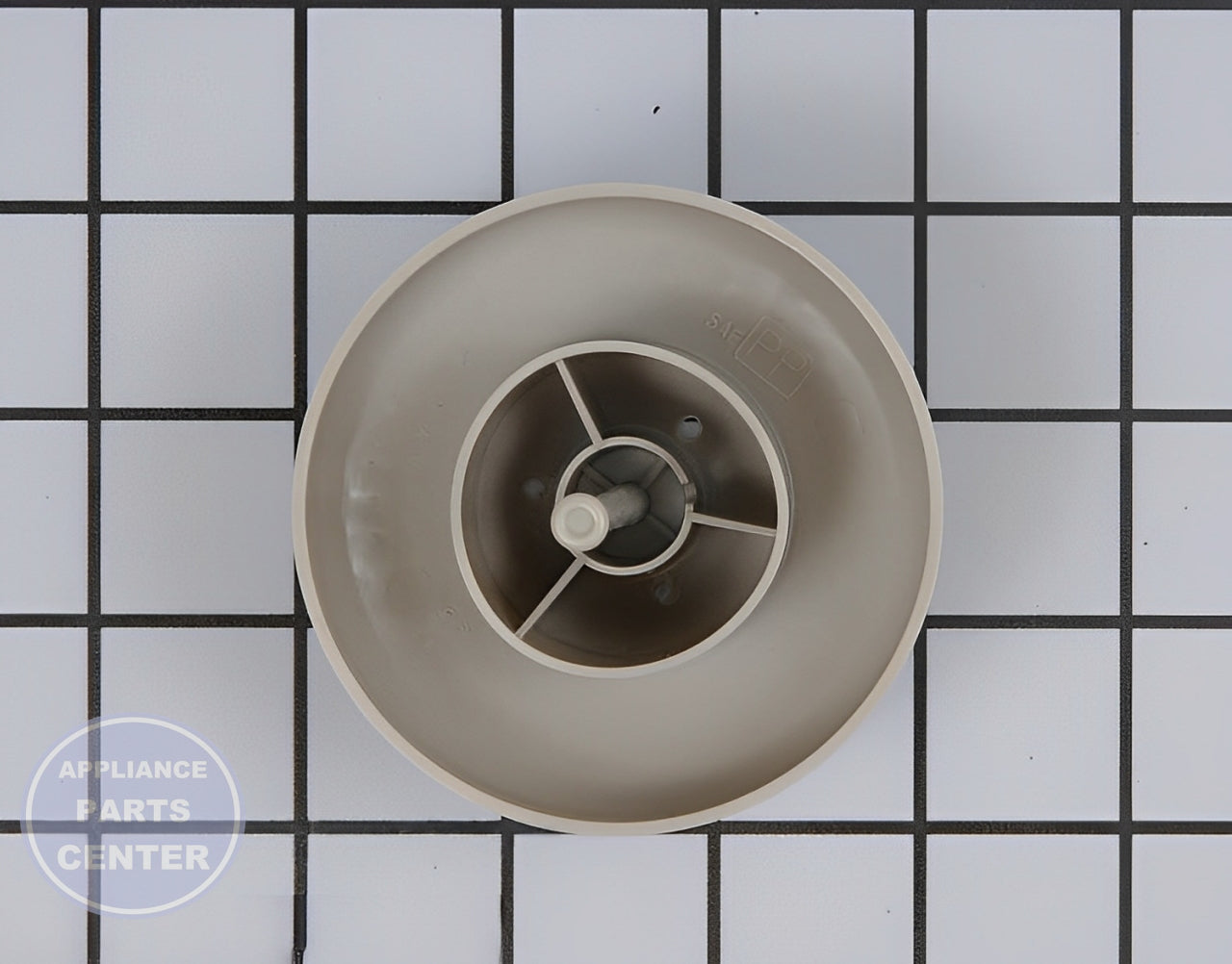 WHIRLPOOL DISHWASHER FLOAT ASSEMBLY WP8268895 - Detailed view of water control valve