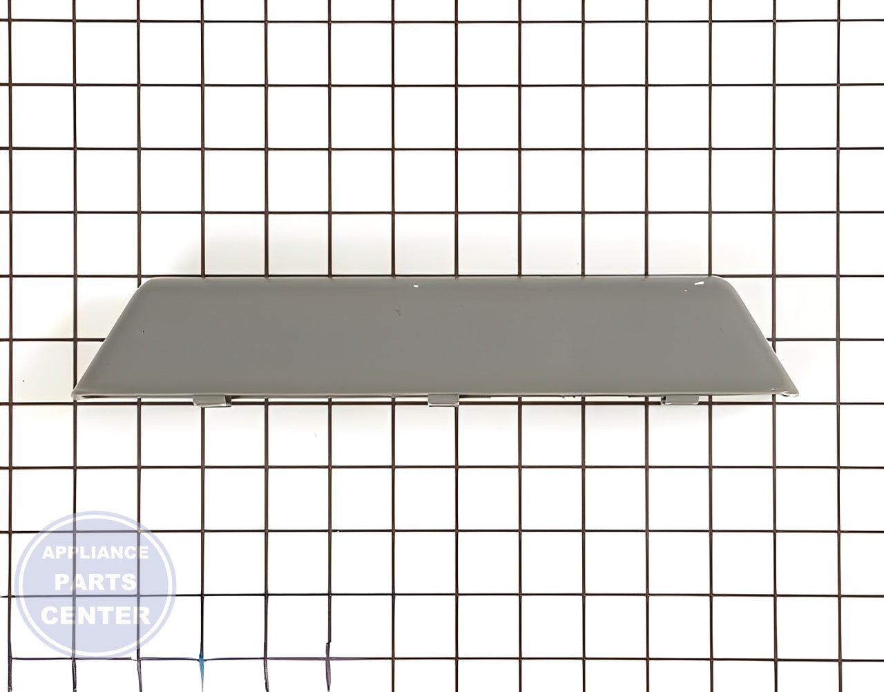 WHIRLPOOL BAFFLE ASSEMBLY WP8540456 - Side view with precise measurements