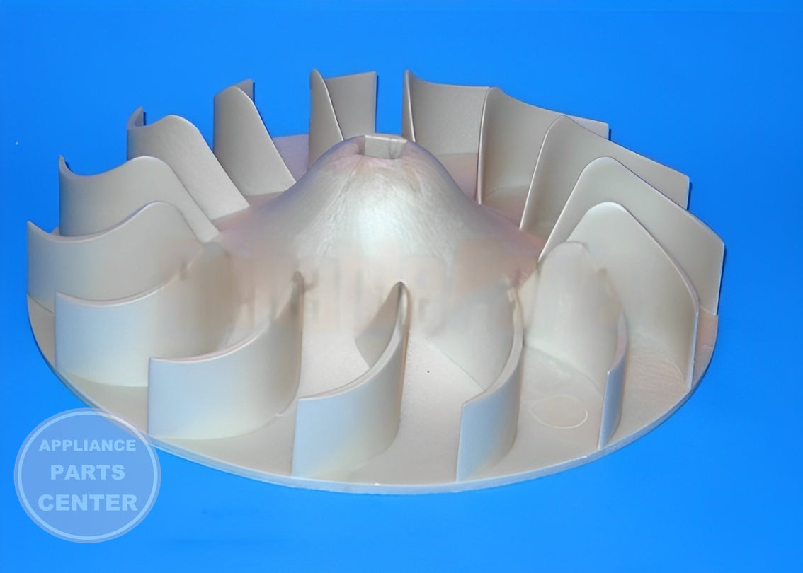 Wheel Assembly WP8544737 - Side view with precise measurements