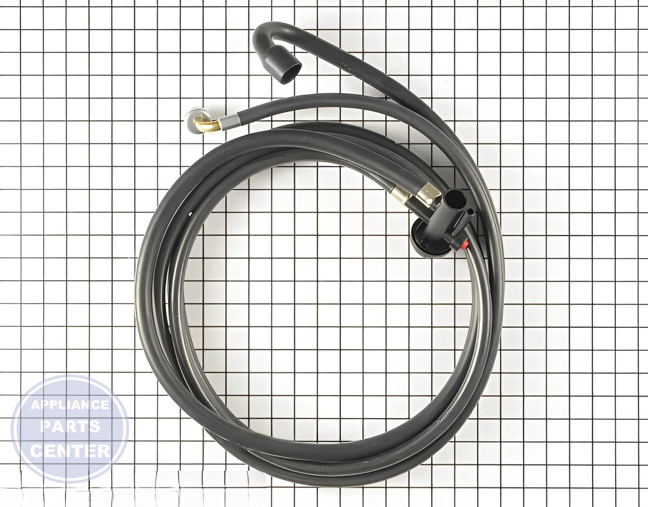 Maytag Drain and Fill Hose Assembly WP99001868 - Main view showing efficient water flow for Maytag and Crosley models