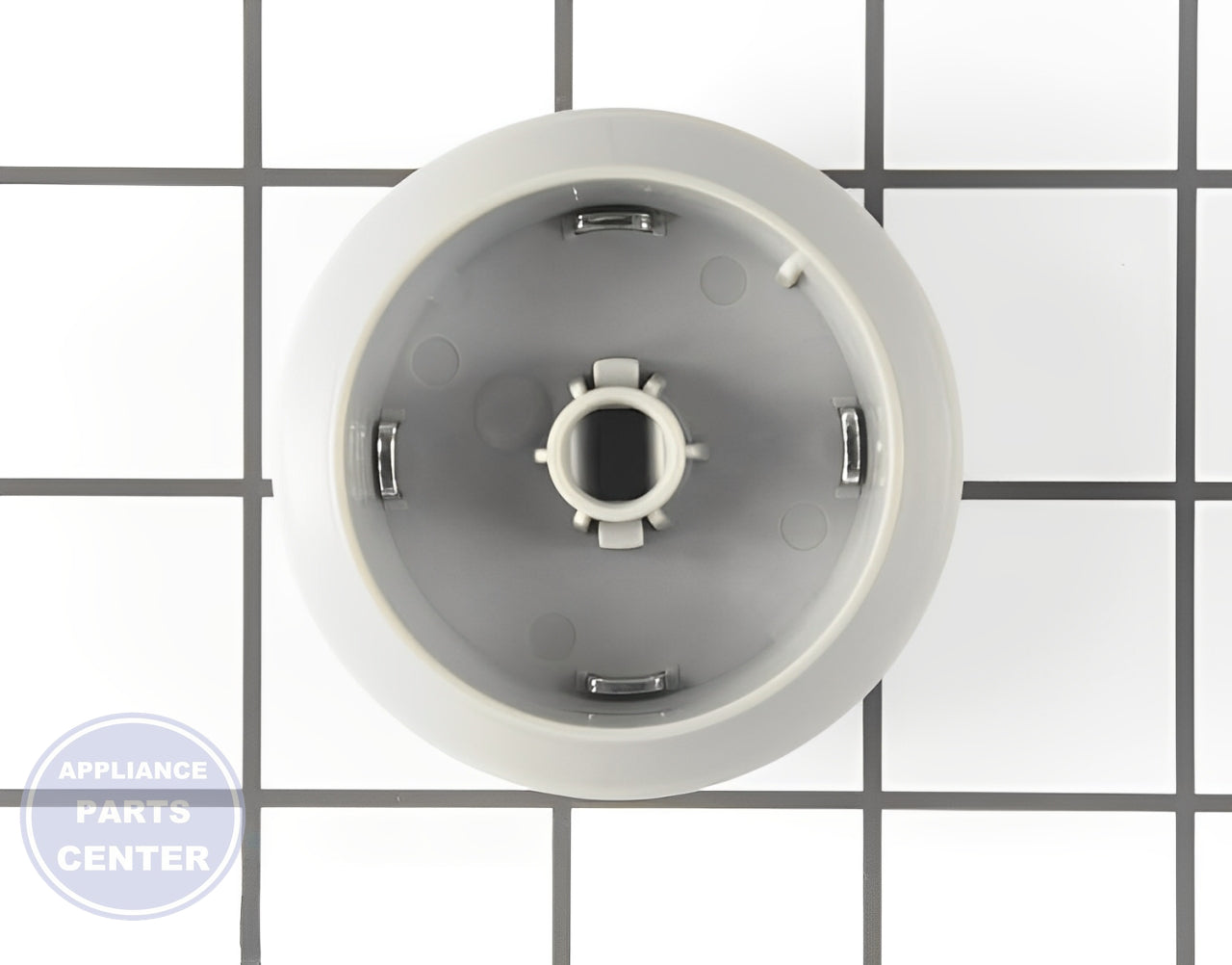 Knob WPW10110033 - Side view with exact specifications