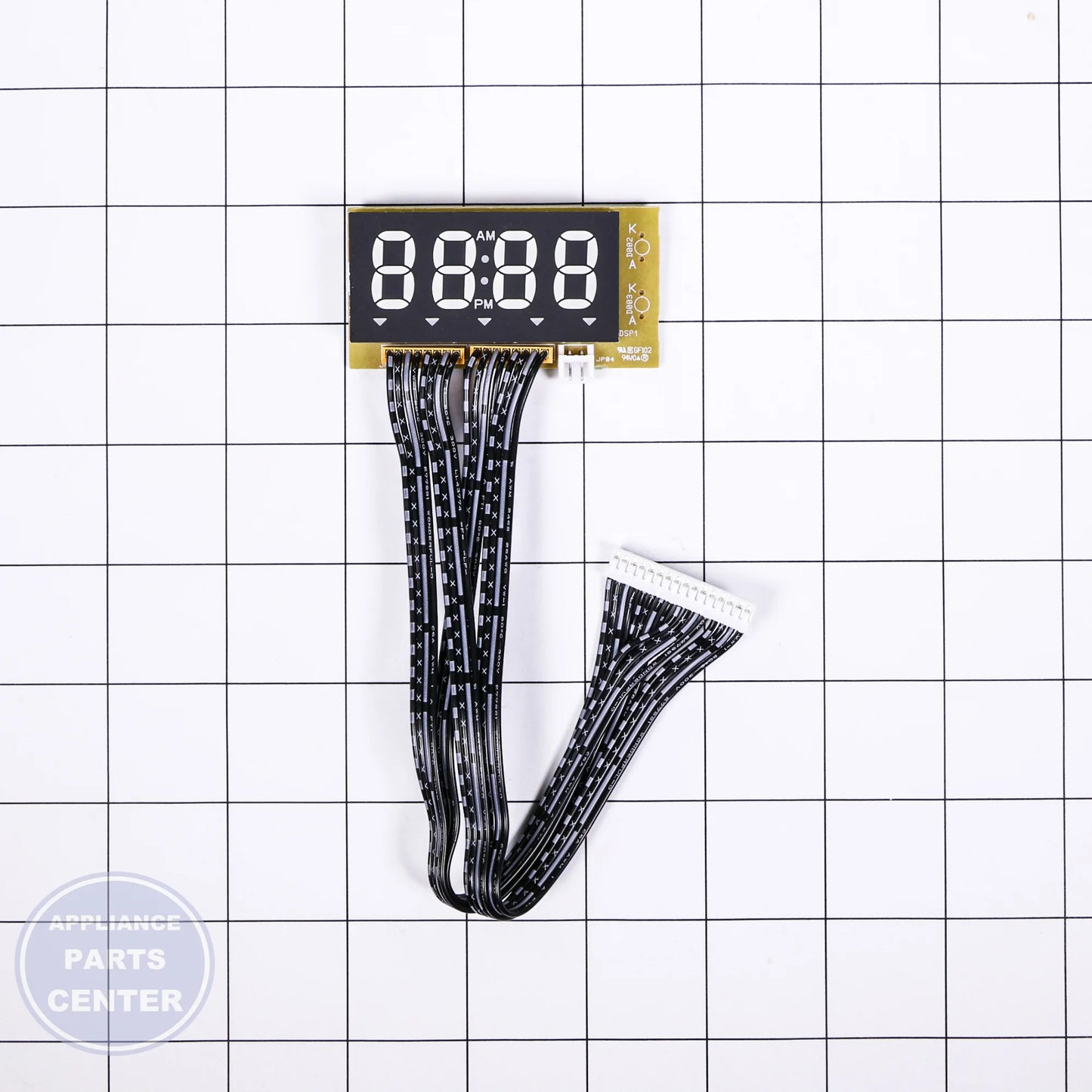 Whirlpool DISPLAY WPW10158964 - Installation in specific model showing key mounting points