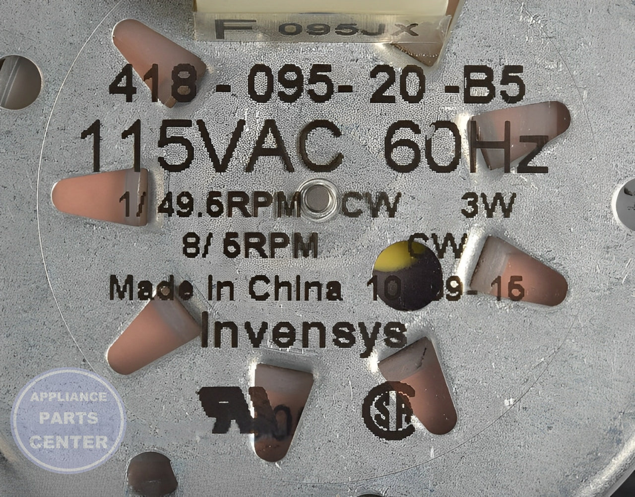 WHIRLPOOL TIMER WPW10185992 - Installation in Whirlpool model showing key mounting points