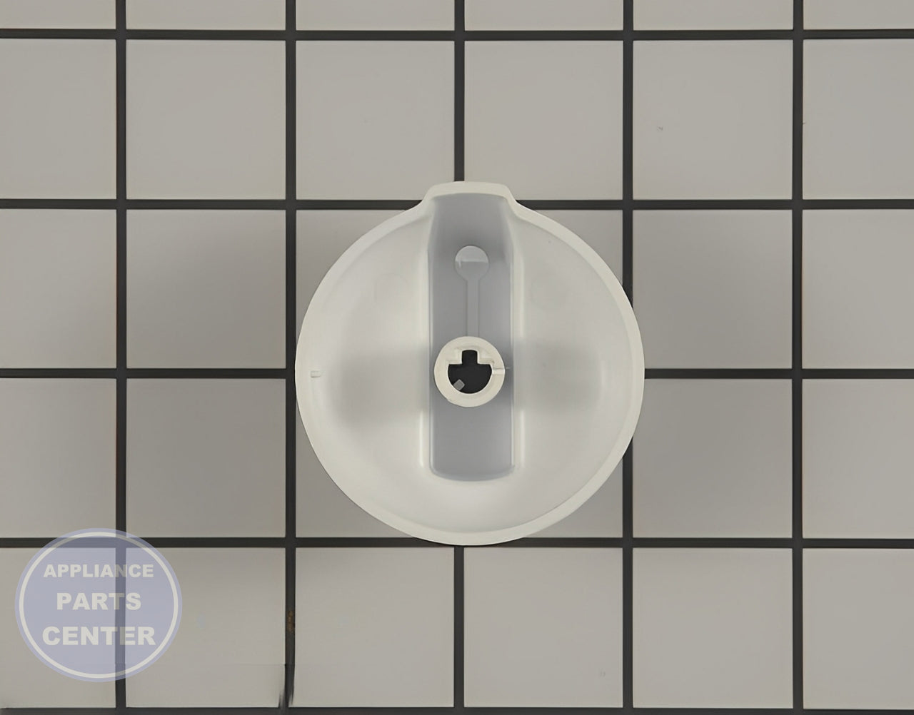 Control Knob WPW10200192 - Side view with precise measurements