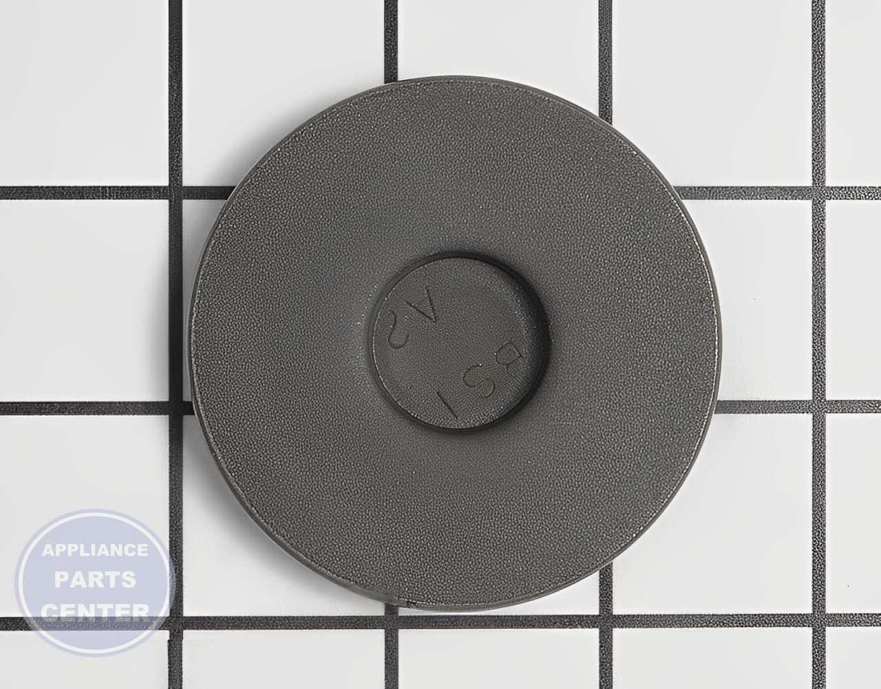 Surface Burner Cap WPW10205324 - Detailed view of 15,000 BTUs capacity