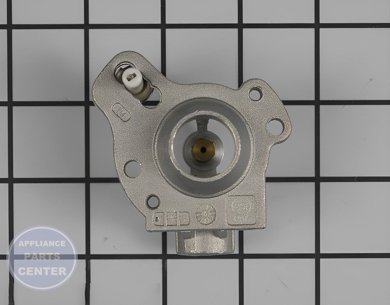 HOLDER-ORF WPW10244714 - Detailed view of gas burner holder for precise control