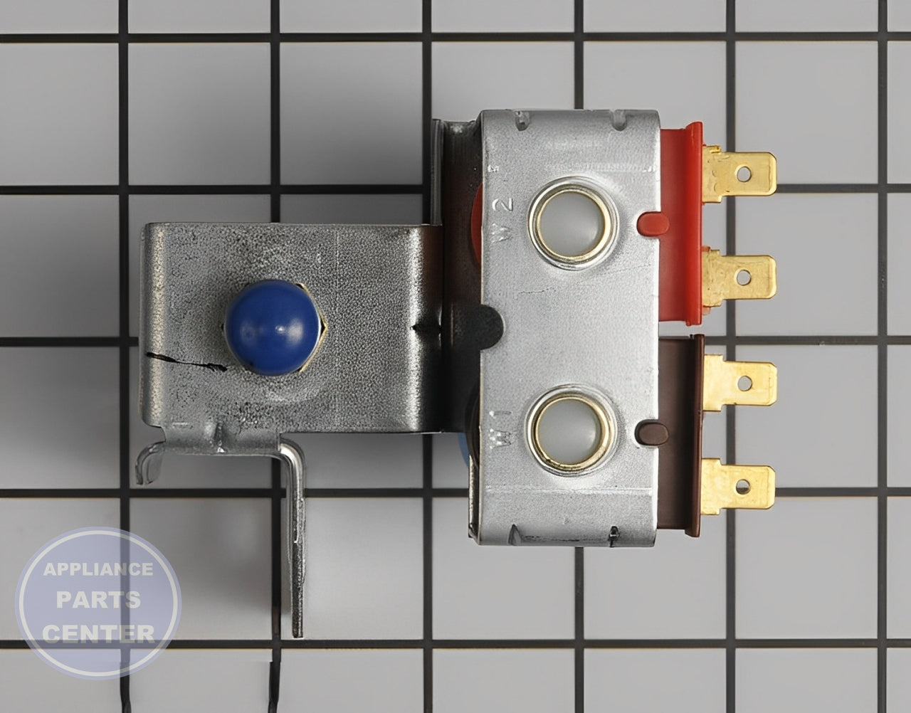 Amana Water Inlet Valve WPW10247599 - Installation in specific model showing key mounting points