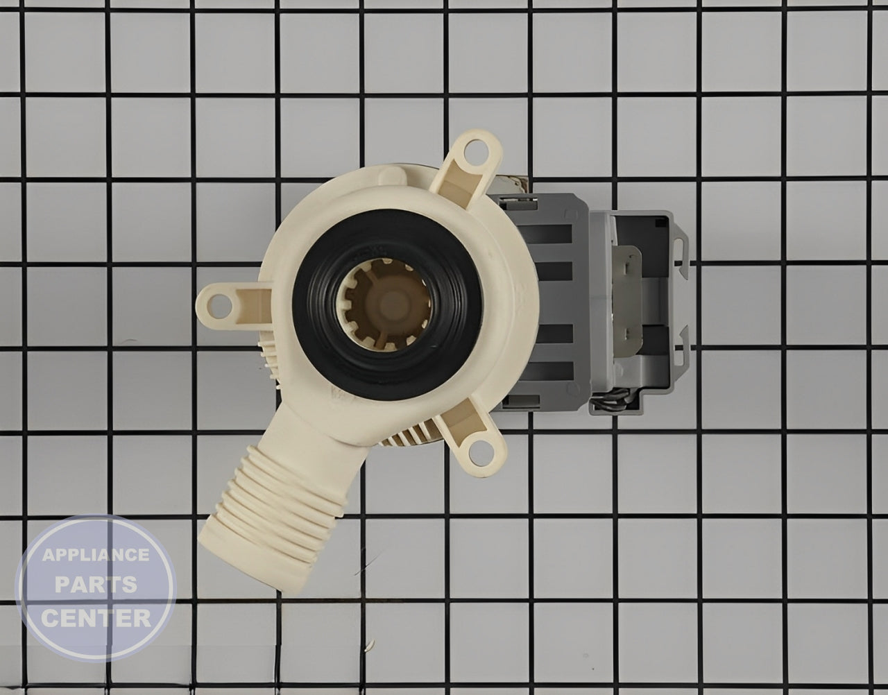 WHIRLPOOL WATER PUMP WPW10276397 - Detailed view of durable technical design