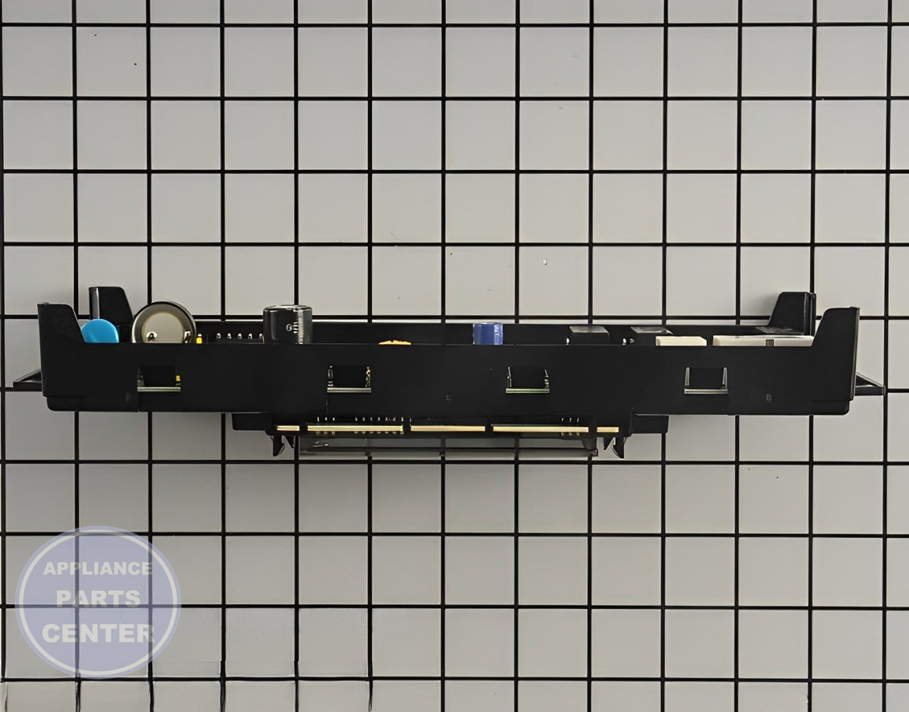 Oven Control Board WPW10340694 - Side view with dimensions 4x6 inches