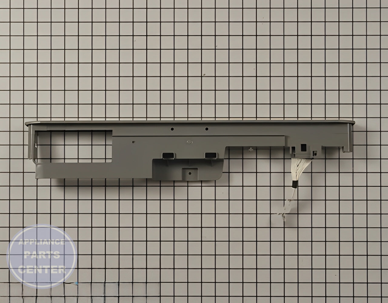 Touchpad and Control Panel WPW10475777 - Side view with precise measurements for perfect fit
