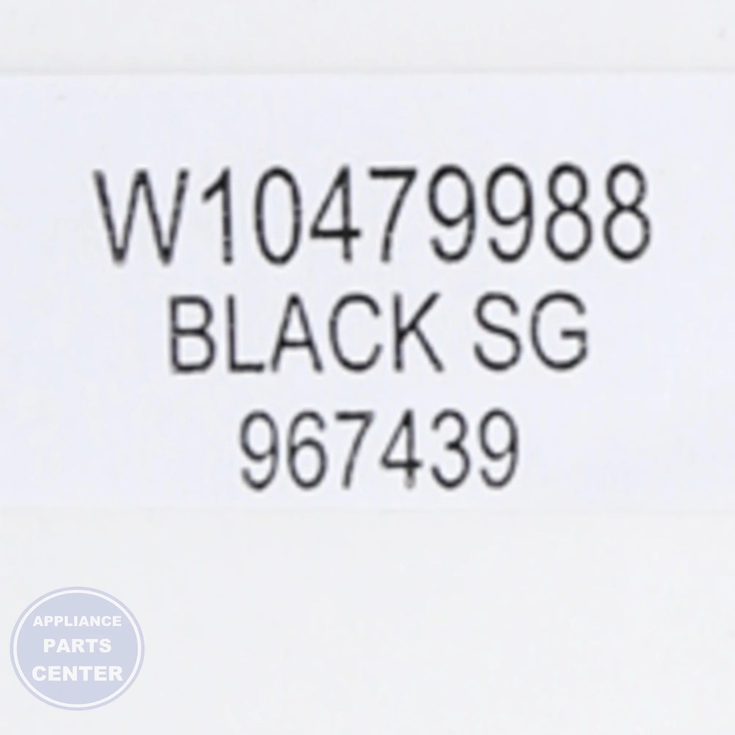 Whirlpool CAP-BURNER WPW10479988 - Installation in specific model showing key mounting points
