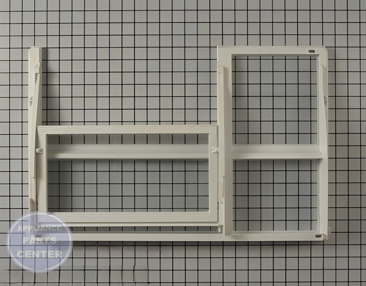 Shelf WPW10502933 - Detailed view of sturdy shelf support design