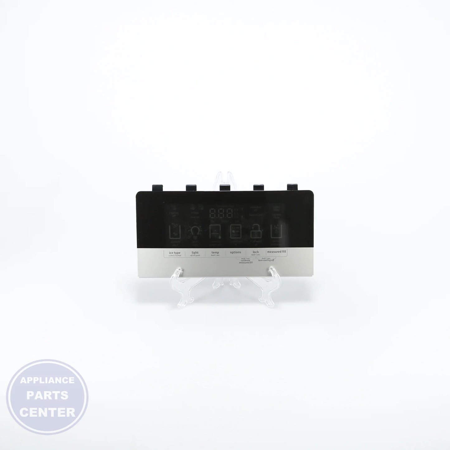 WPL CNTRL-ELEC WPW10521640 - Installation in WPL Refrigerator showing key mounting points