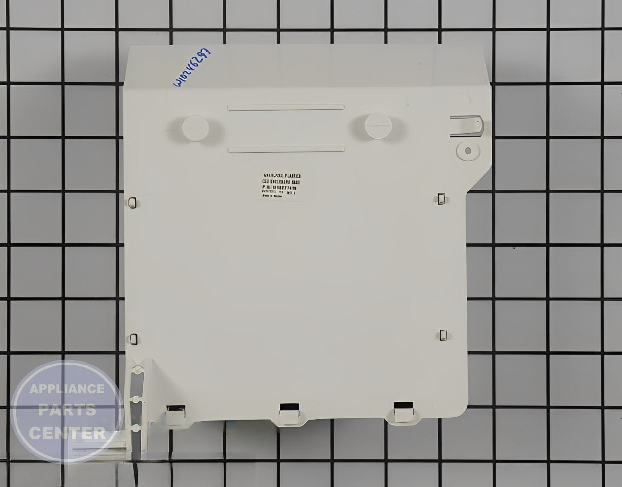 Control Board WPW10525353 - Detailed view of circuit board and timer specifications
