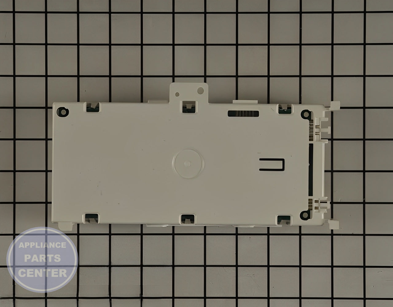 Control Board WPW10542000 - Detailed view of circuit board and timer details