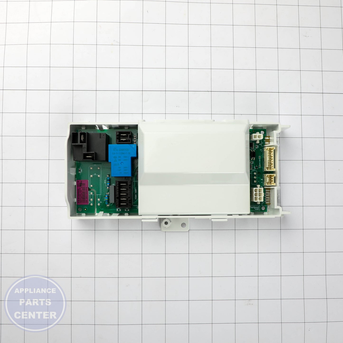 WPL CNTRL-ELEC WPW10606685 - Installation in specified model showing key mounting points