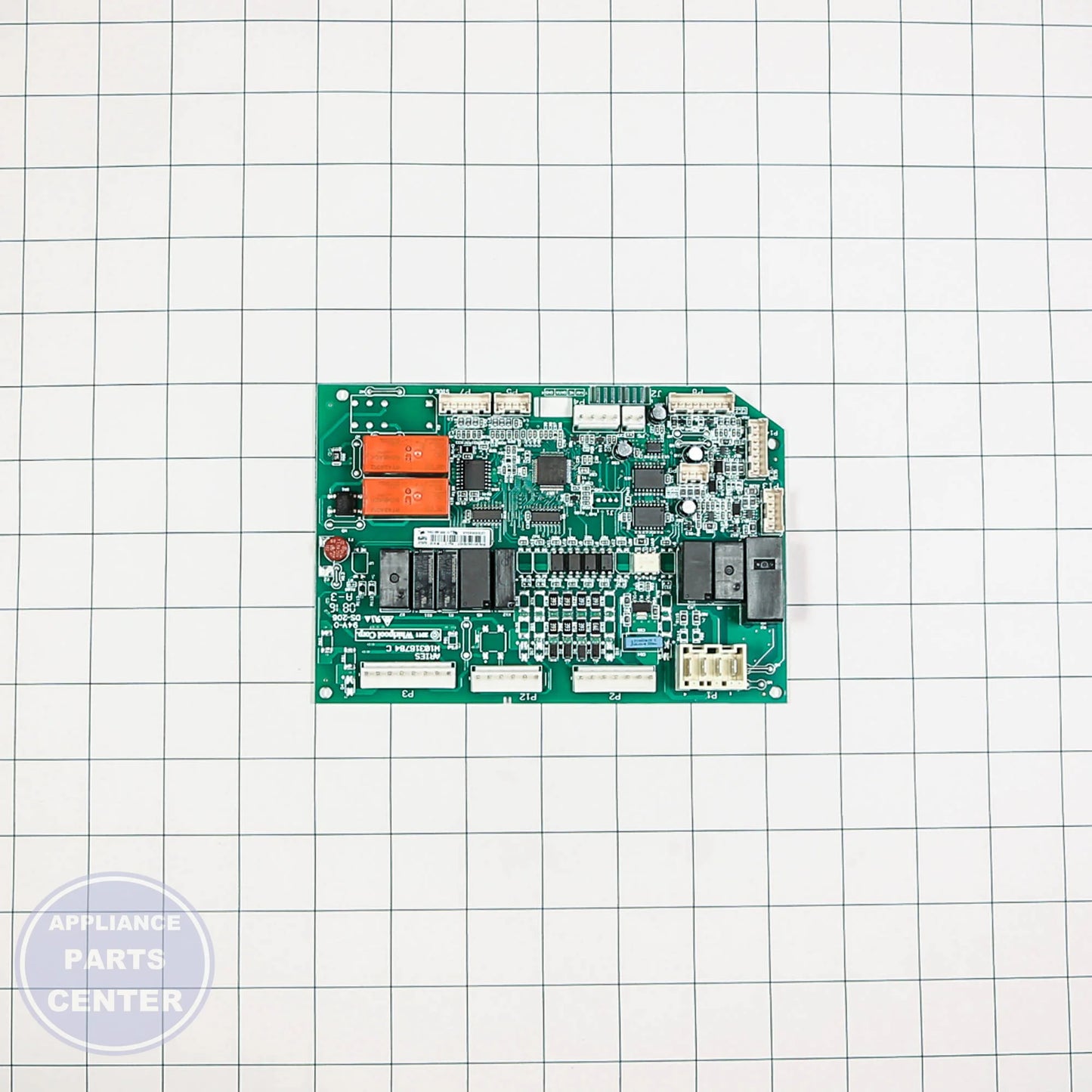 WPL CNTRL-ELEC WPW10628307 - Installation in WPL models showing key mounting points