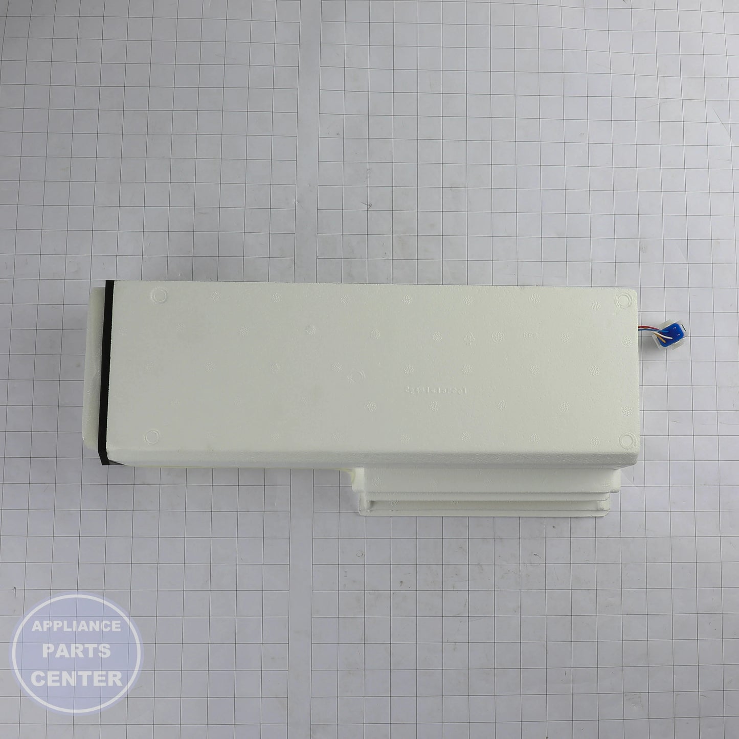 GEH DAMPER FOAM ASM 42 WR02X12860 - Installation in specific GEH model showing key mounting points