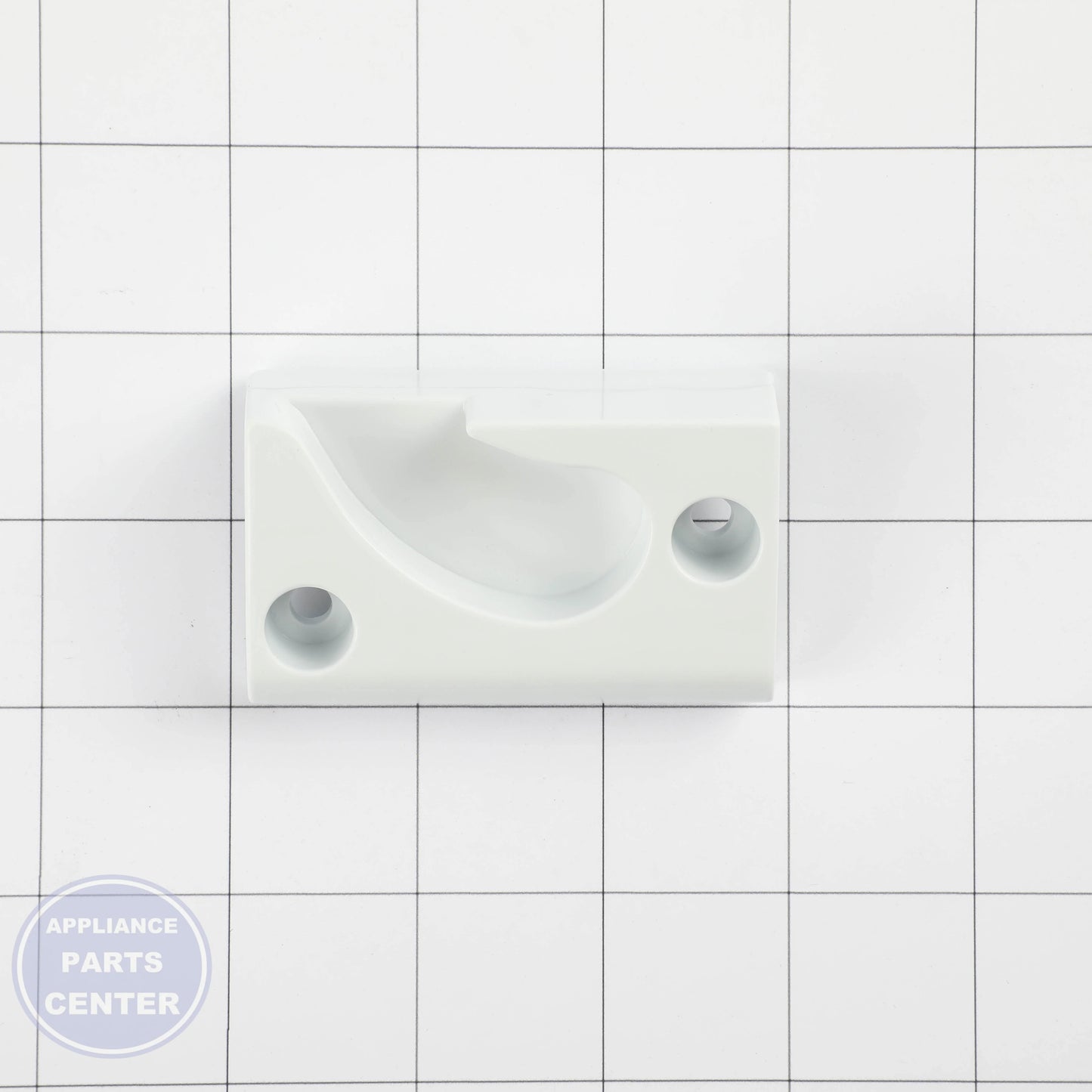 GEH Striker Top Mullion WR02X24944 - Installation in GEH model showing key mounting points