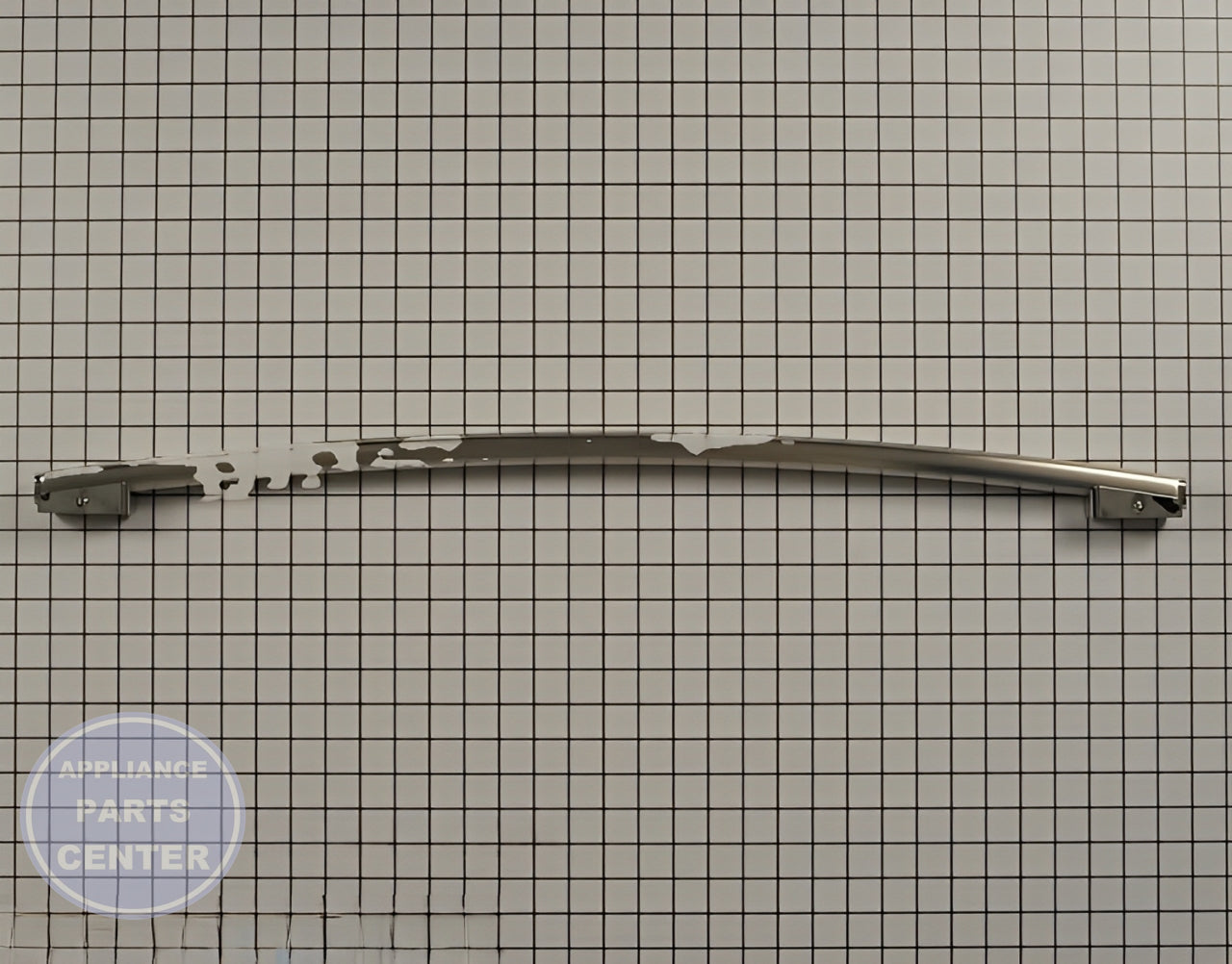 GE REFRIGERATOR DOOR HANDLE WR12X21070 - Side view with 20 lbs load capacity