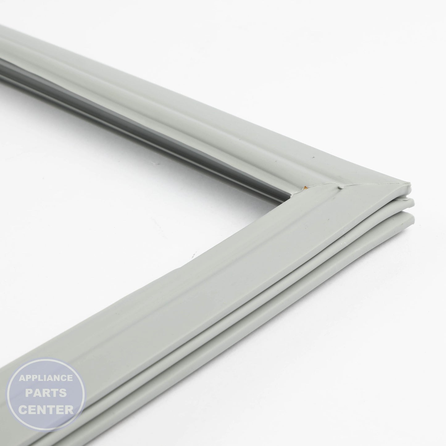 GEH REFRIGERATOR FREEZER UPPER DOOR SEAL WR14X28485 - Installation in specific model showcasing key mounting points