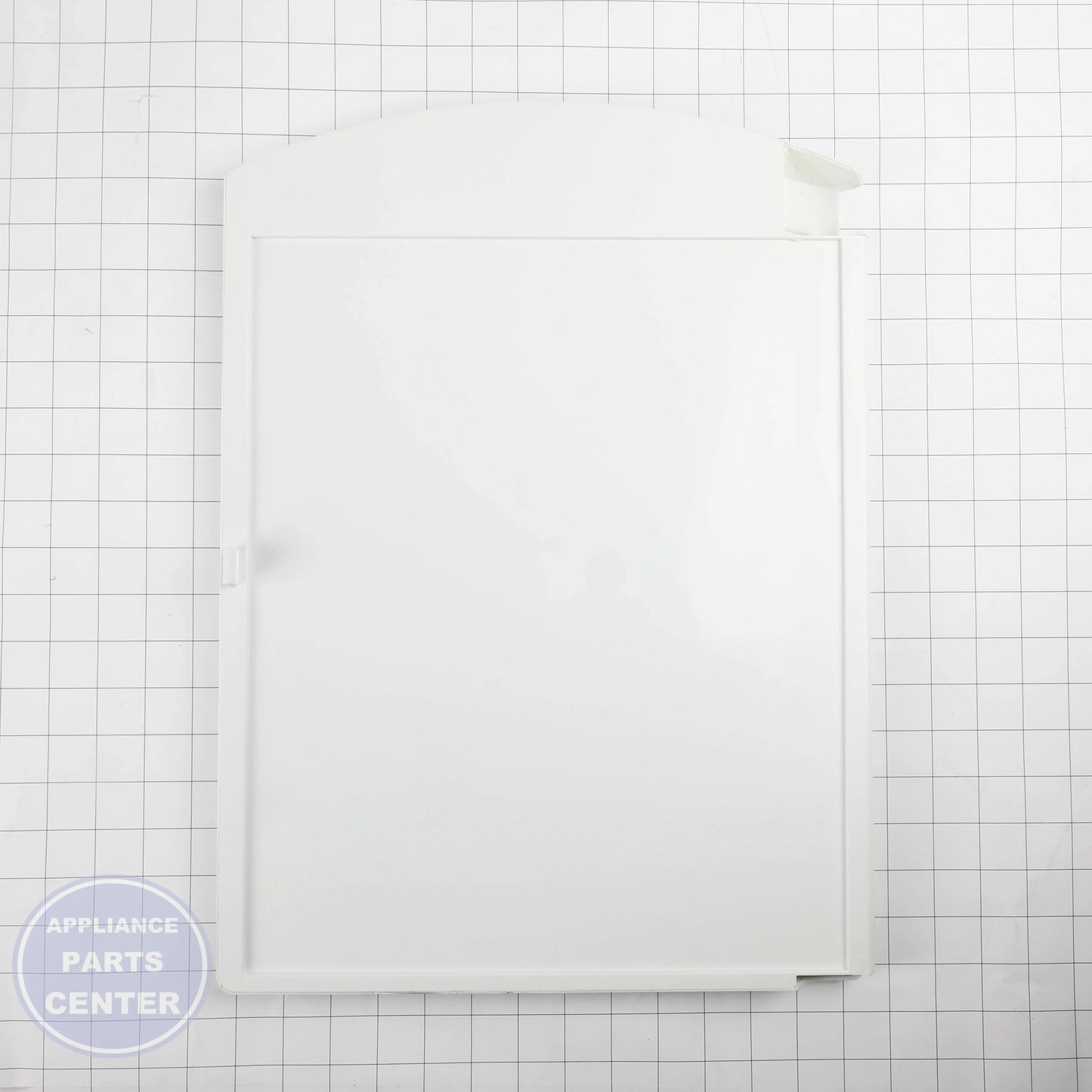 GEH REFRIGERATOR DOOR ASSEMBLY WR17X12984 - Installation in Model A showing key mounting points