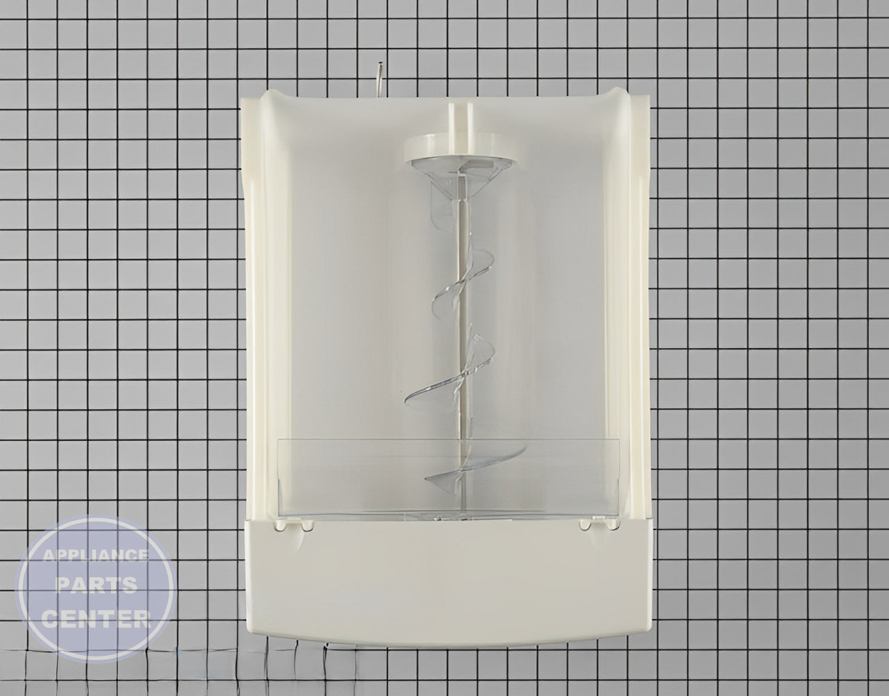 GE ICE BUCKET & AUGER WR29X43993 - Main view showing efficient ice making for various models