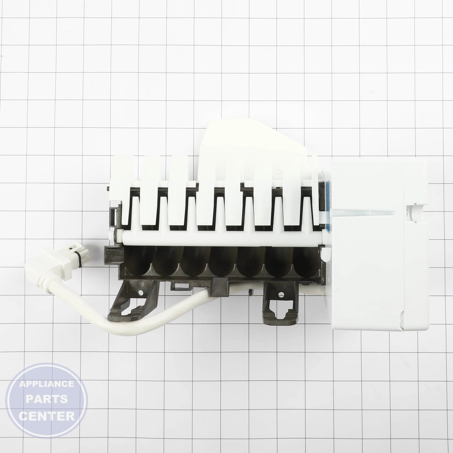 GEH ICEMAKER WR29X47948 - Installation in GEH model showing key mounting points