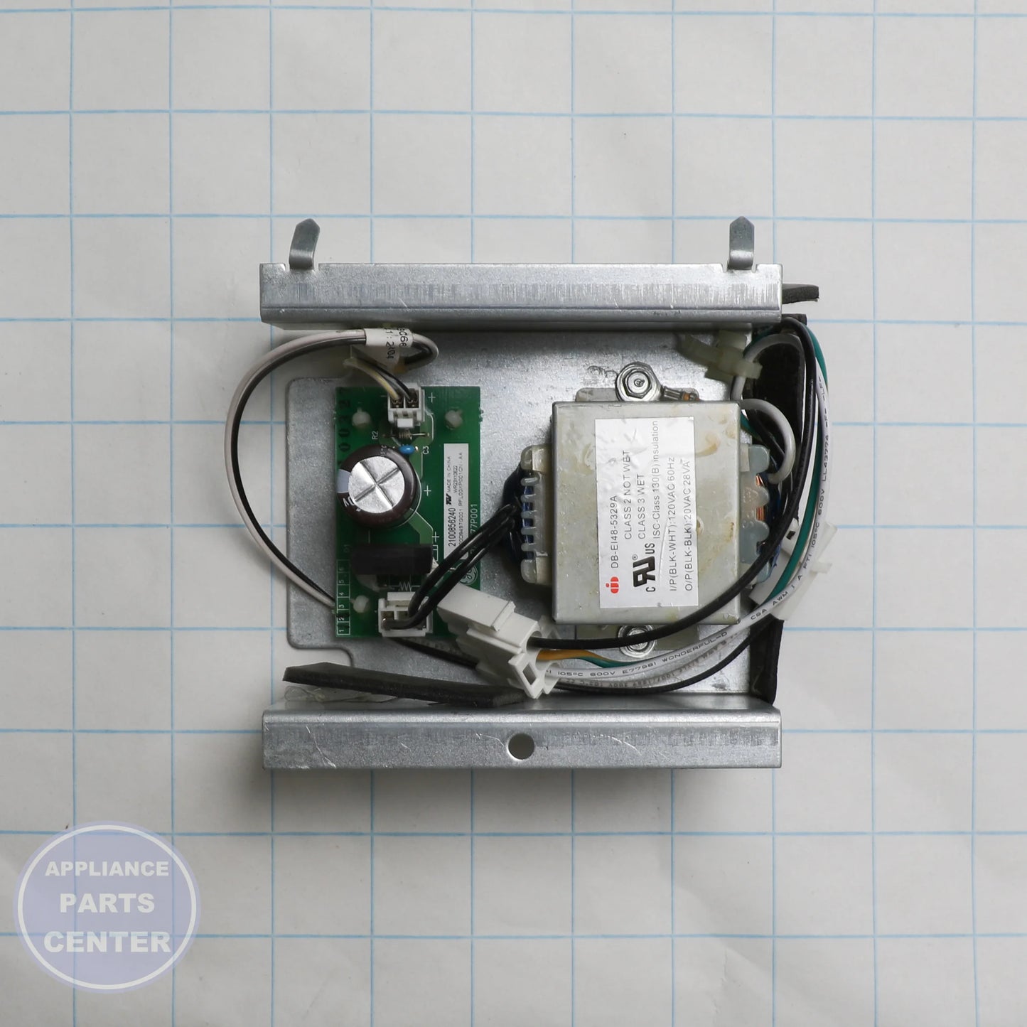 GEH BRACKET TX PWR BRD ASM WR55X11026 - Installation in specific GEH model showing key mounting points