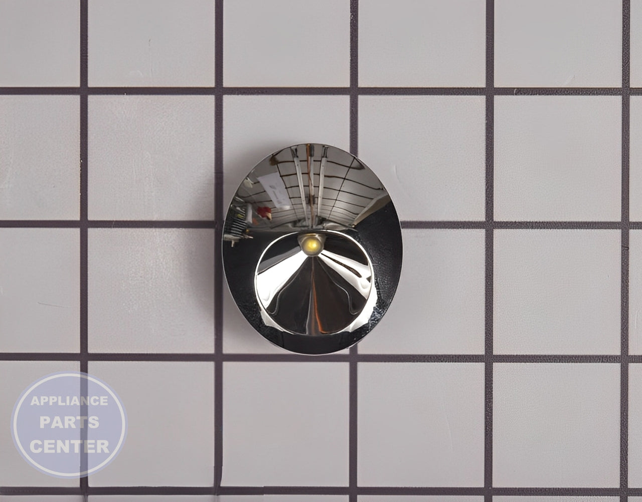 GE REFRIGERATOR LED LIGHT COVER ASSEMBLY WR55X11132 - Main view showing bright LED light for GEN Refrigerator models