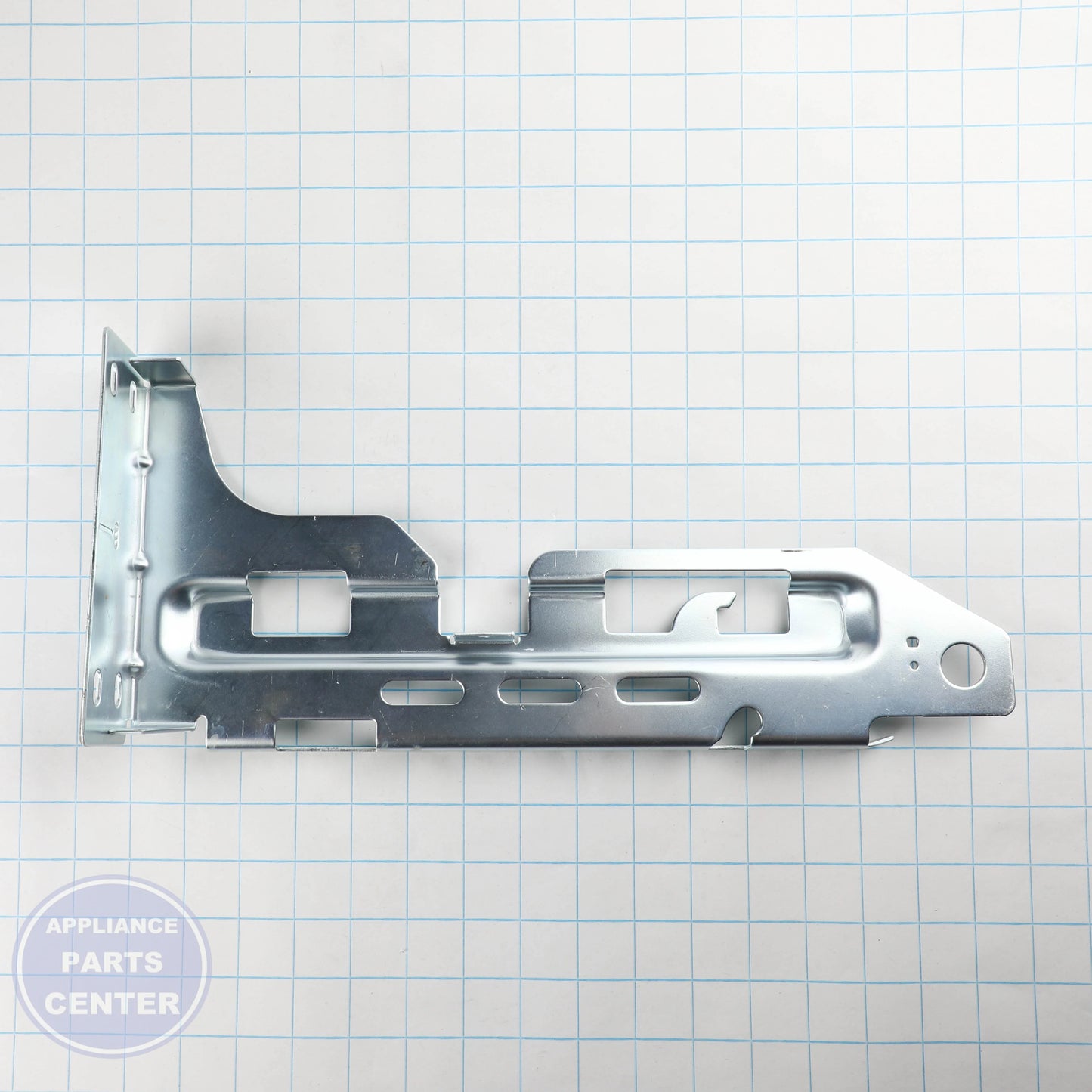 GEH FREEZER DOOR BRACKET RIGHT WR72X29586 - Installation in specific model showing key mounting points