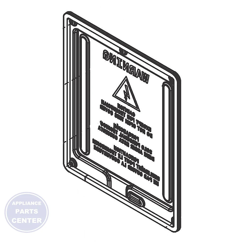 WCI COVER 5304519117 - Main view showing protective cover for specific models