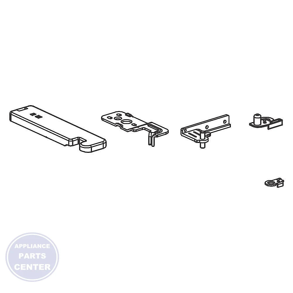 FRIGIDAIRE REFRIGERATOR KIT DOOR REVERSAL 5304523550 - Main view showing easy door reversal for select models