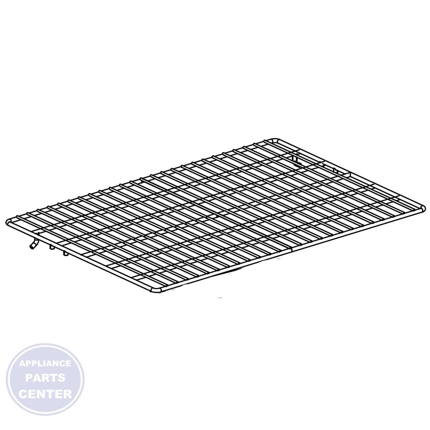FRIGIDAIRE Refrigerator Shelf 5304523662 - Main view showing sturdy construction for FRIGIDAIRE/WCI models