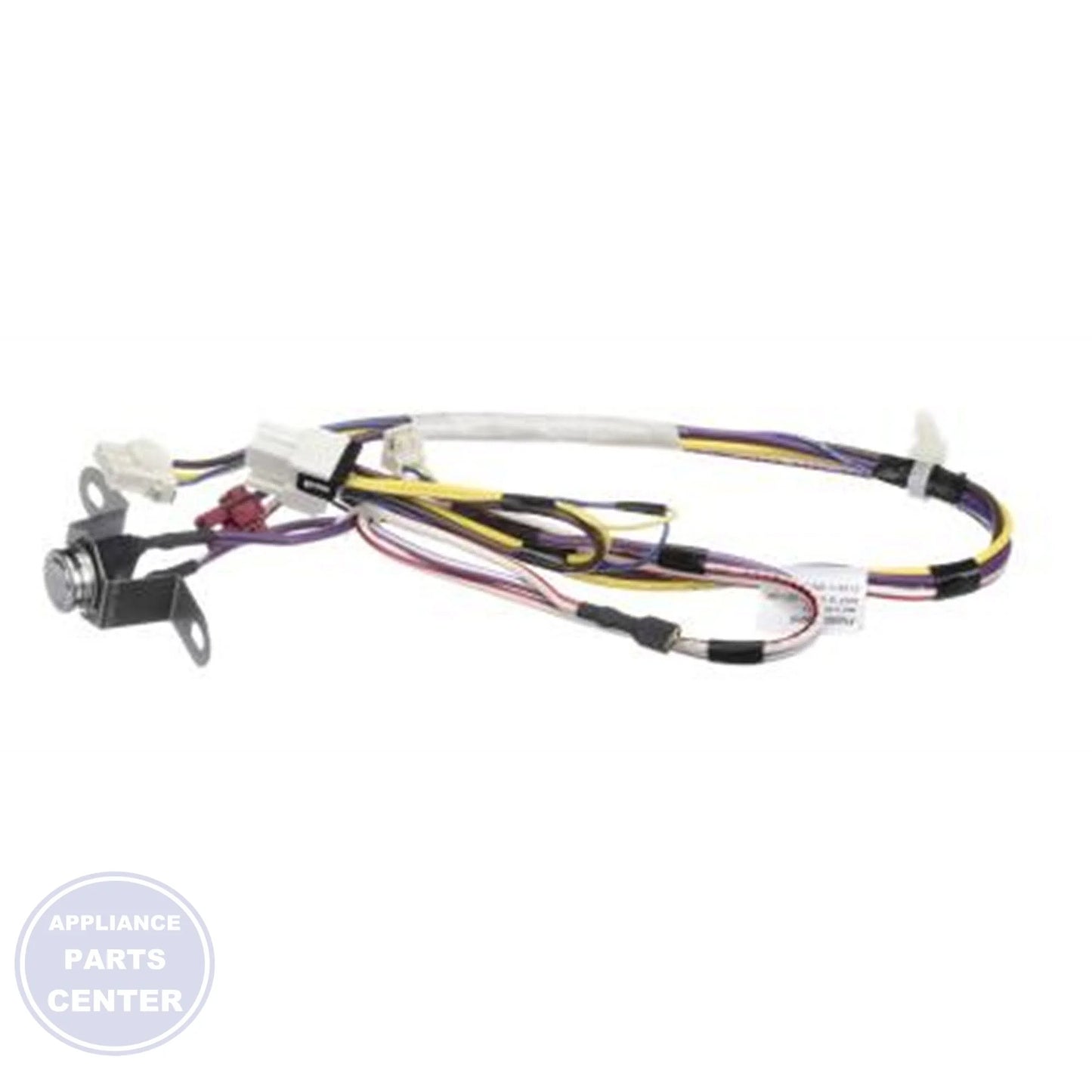 GE DISHWASHER AC HARNESS ASSEMBLY WD21X24939 - Main view showing durable wire connections for specific models