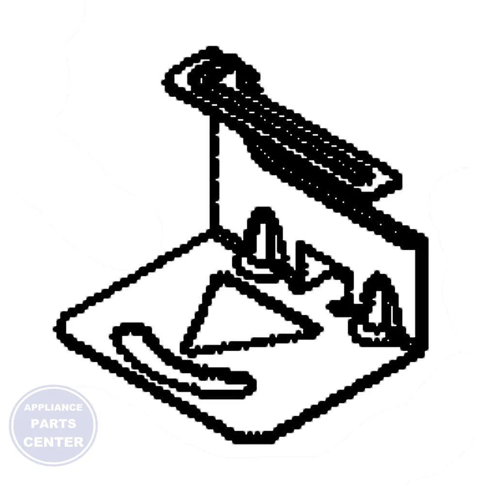 GE DISHWASHER HEATER CLIP TWIST LOCK WD01X24381 - Main view showing secure locking mechanism for GE dishwashers