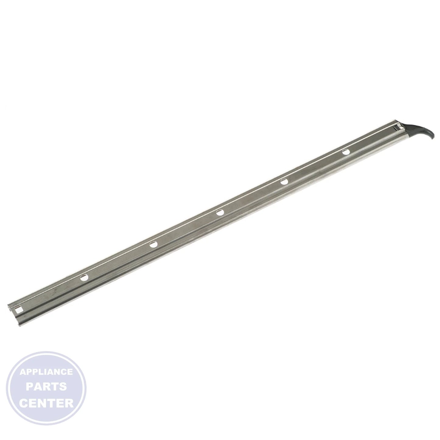 GE DISHWASHER RIGHT HAND ENDCAP AND RACK SLIDE WD30X29859 - Main view showing smooth sliding for specific models