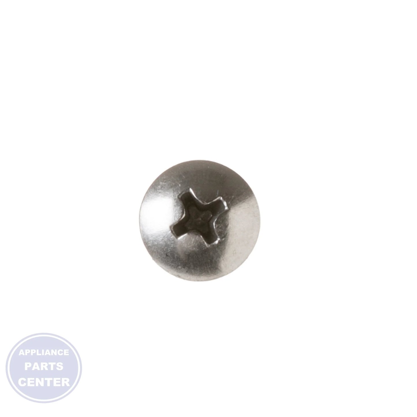 GE DISHWASHER SCREW 8-16X1/2 STN STL - Detailed view of stainless steel construction