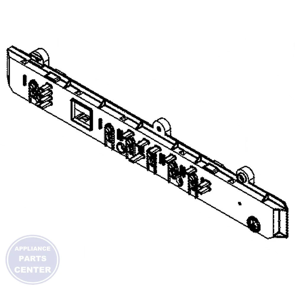 GE DISHWASHER UI BOARD HOUSING WD12X24415 - Main view showing sturdy design for GEN Dishwasher models