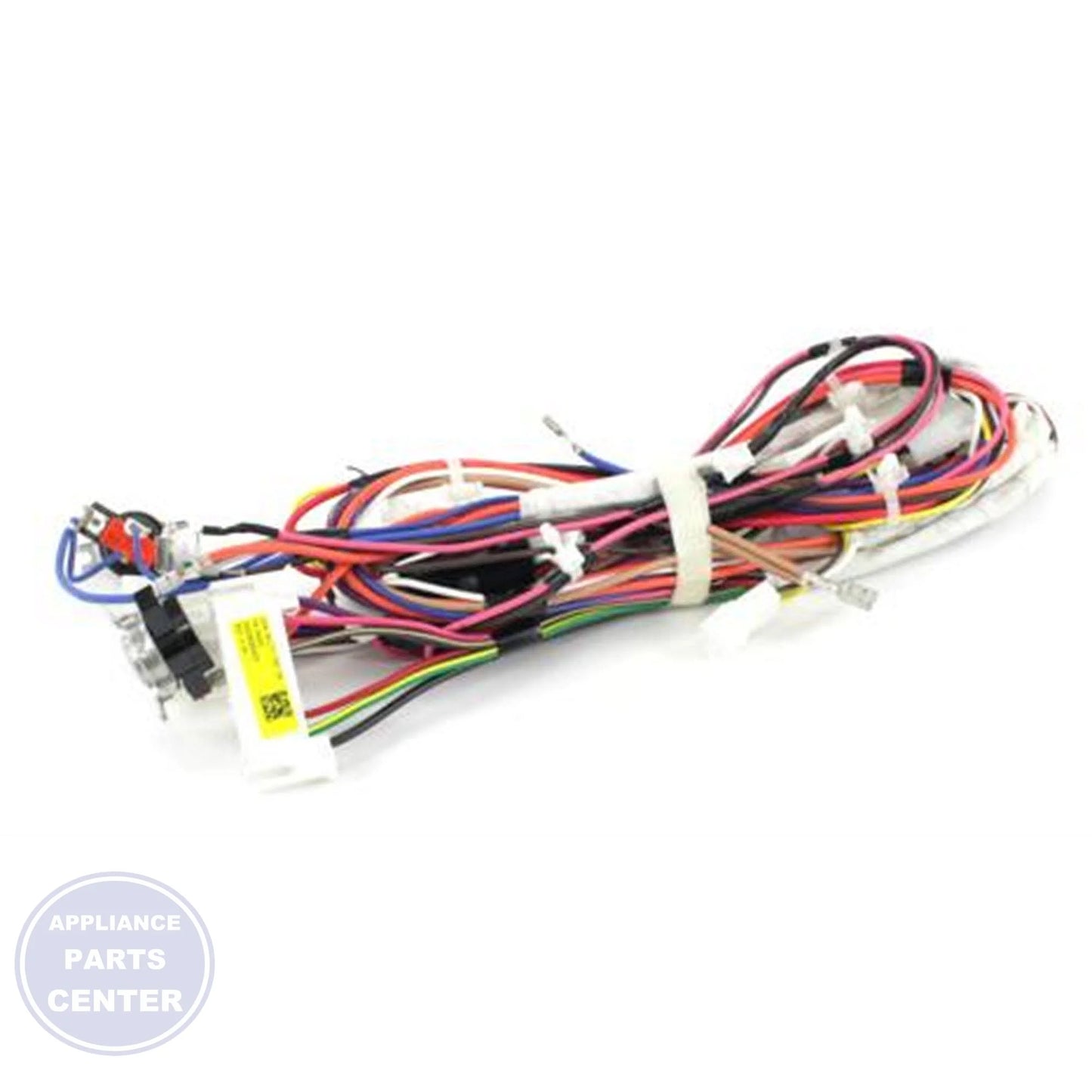 GE DRYER MAIN ELECTRIC HARNESS WE08X29053 - Main view showing power distribution for GEN dryer models