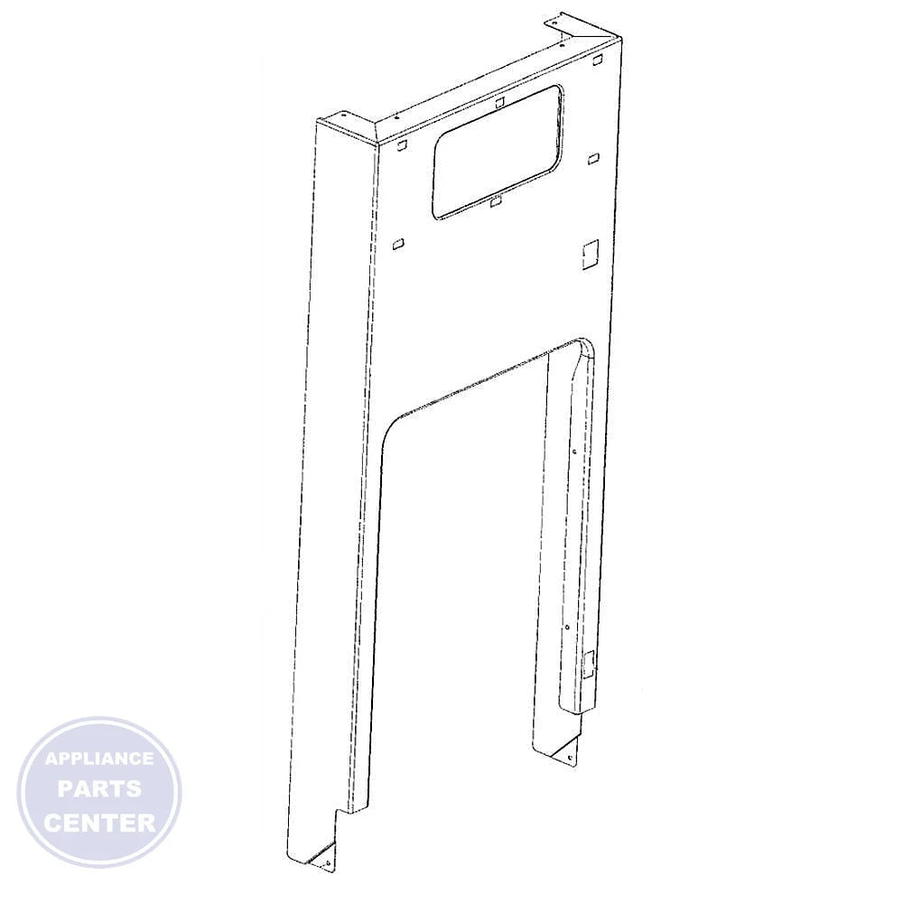 GE FRONT PANEL WC27X20237 - Main view showing durable construction for GE Trash Compactors