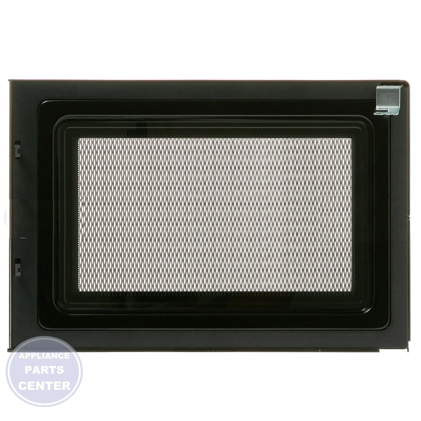 GE STAINLESS STEEL DOOR ASSEMBLY WB56X30685 - Detailed view of durable stainless steel construction