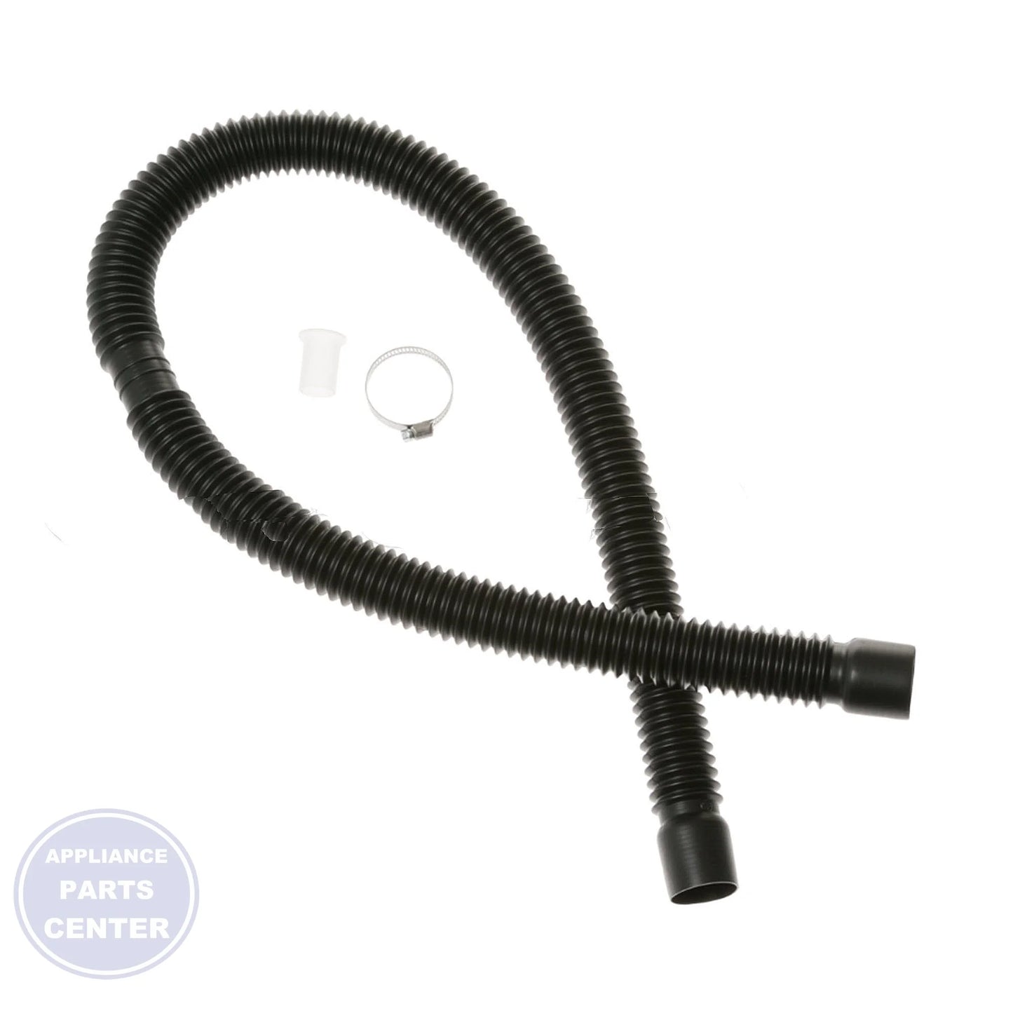 GE WASHER DRAIN HOSE WH49X316 - Main view showing high water flow capacity for GE washer models