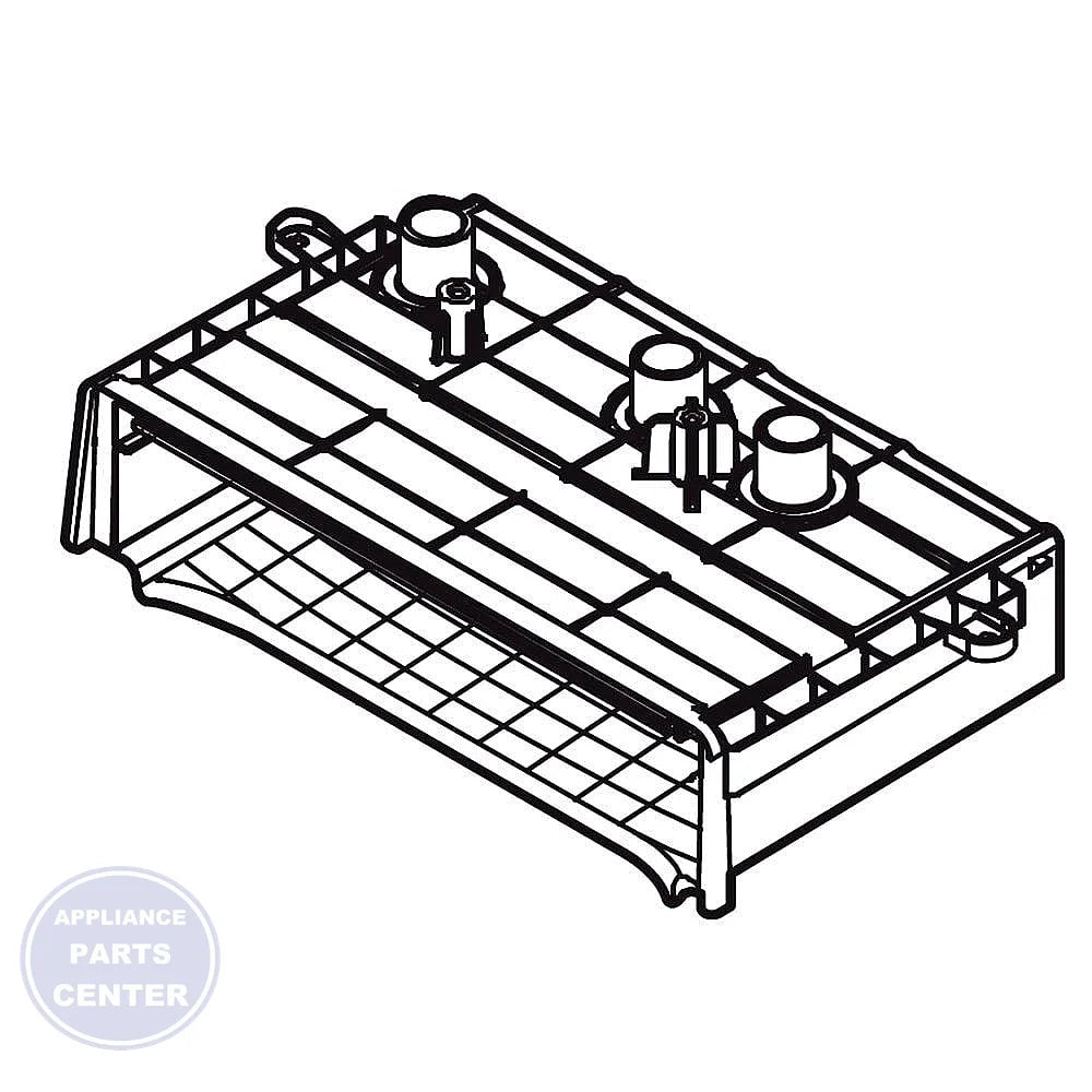 LG DETERGENT HOUSING ASSEMBLY AEN72910503 - Main view showing efficient detergent dispensing for LG Washing Machines