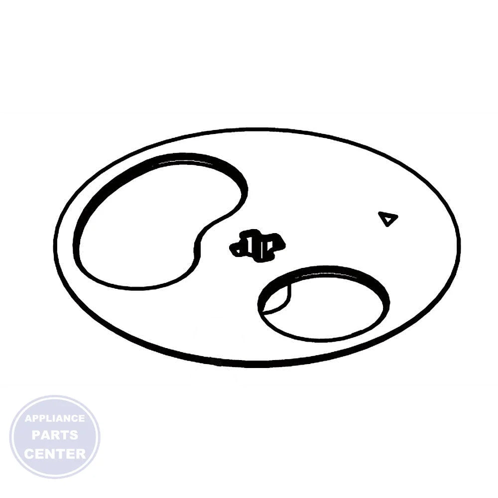 LG DISHWASHER CHECK VALVE MJX63511301 - Main view showing water flow feature for LGE series