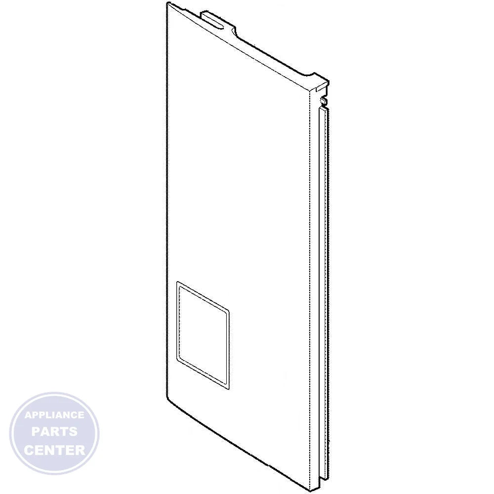 LG DOOR FOAM ASSEMBLY ADD73358273 - Main view showing insulation for LG refrigerators