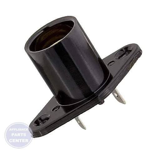 LG MICROWAVE LIGHT SOCKET LAMP HOLDER 6620G00007C - Main view showing bulb compatibility for LG microwaves