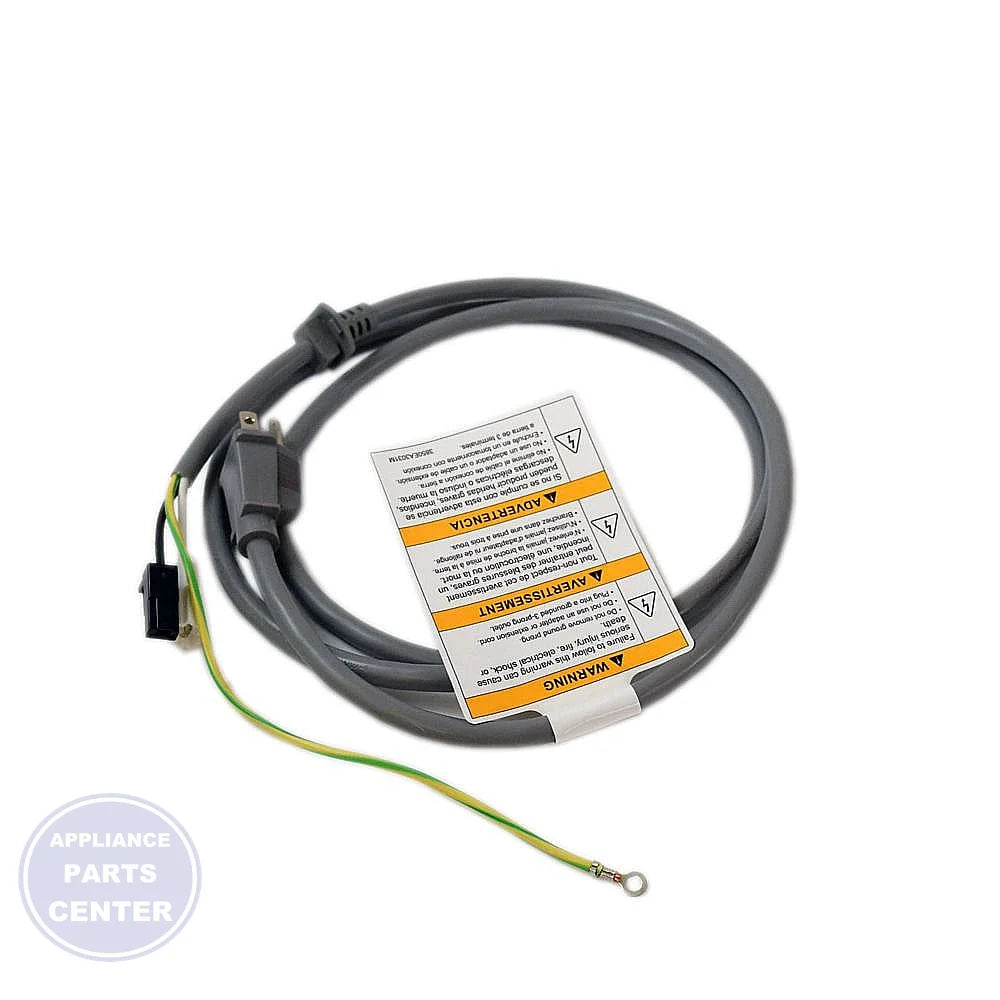LG POWER CORD ASSEMBLY 6411ER1004Z - Main view showing power cord for LG Washer Model XYZ