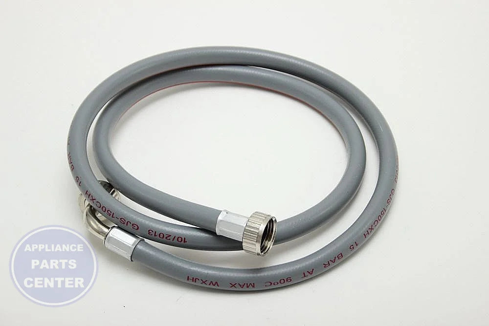 LG WASHER WATER INLET FILL HOSE WITH 90-DEGREE ELBOW - Main view showing 90-degree elbow for LG washer models